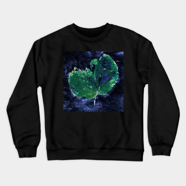 Abstract leaf Crewneck Sweatshirt by Degroom